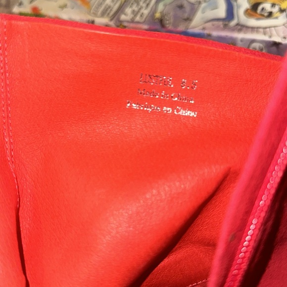 Jeffrey Campbell Lustful Red ❤️ Suede Heeled Booties 😍 New & Never Worn 😍 - Picture 14 of 17